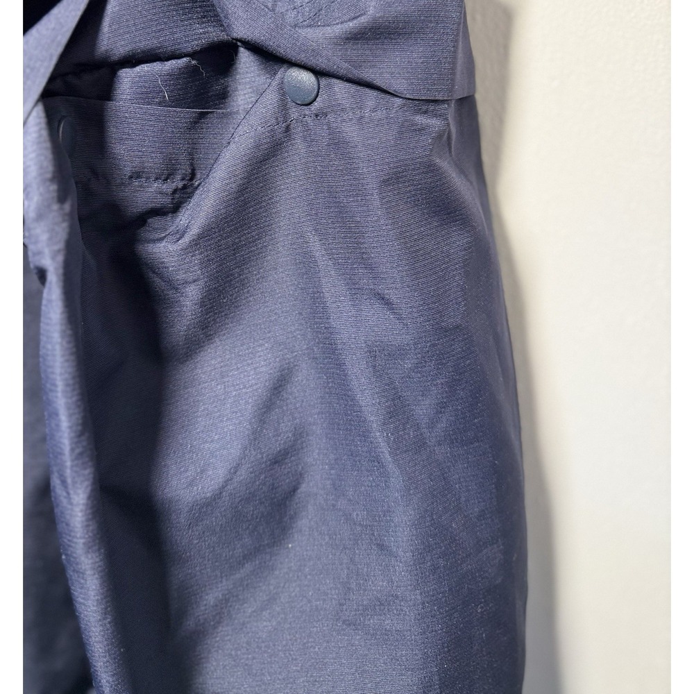 North End Greystone Golf Pullover Windbreaker Hamlin Pub Mens Large Navy - Picture 3 of 11